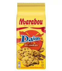 Marabou печенье с карамелью Daim, 184 г 

