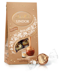 Lindt Lindor &#1050;&#1086;&#1085;&#1092;&#1077;&#1090;&#1099; &#1080;&#1079; &#1084;&#1086;&#1083;&#1086;&#1095;&#1085;&#1086;&#1075;&#1086; &#1096;&#1086;&#1082;&#1086;&#1083;&#1072;&#1076;&#1072; &#1089; &#1082;&#1088;&#1077;&#1084;&#1086;&#1074;&#1086;&#1081; &#1085;&#1072;&#1095;&#1080;&#1085;&#1082;&#1086;&#1081; Irish Cream, 137 &#1075;