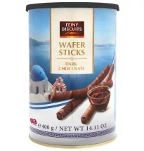 Feiny Biscuits Вафельные трубочки с начинкой из тёмного шоколада 400 г
