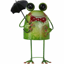 Садовое украшение - Лягушка 17х11,5х26 см