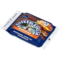 Сырный плавленый чеддер Valio Koskenlaskija® e200 г, ломтик, 
