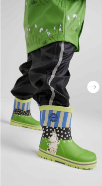 Рейма х Муми-тролльРезиновые сапоги для малышей  
