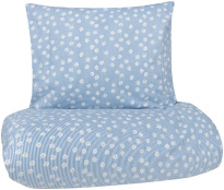 Дополнительный комплект постельного белья Daisy 150x210 см, синий. 
