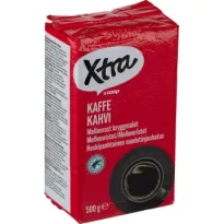Xtra suodatinkahvi keskipaahtoinen 500 g — классический финский фильтр-кофе, на каждый день  
