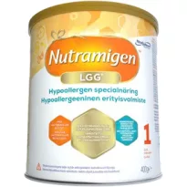 Nutramigen 1 LGG, 400 г — клиническая смесь на основе казеина для диетотерапии аллергии на белок коровьего молока. 
