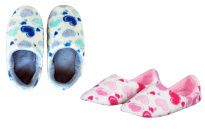 Женские тапочки синие/розовые размер 36-41