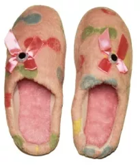 Домашние тапочки женские 36-41 белые / розовые