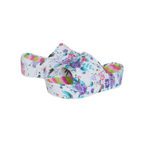 Женские сандалии 36-41 зеленые/розовые