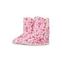 AtmA Домашние тапочки женские размер 36-41, розовые / сердечки