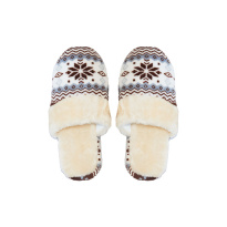 Домашние тапочки женские 36-39 коричневый