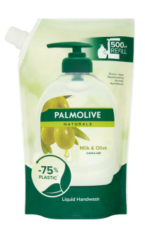 Palmolive Naturals Жидкое мыло "Молоко и олива" пополнение 500мл