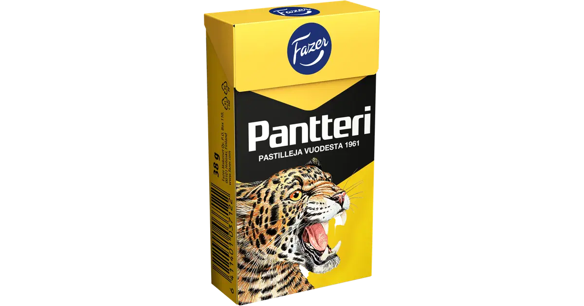 Fazer Pantteri pastilleja 38g