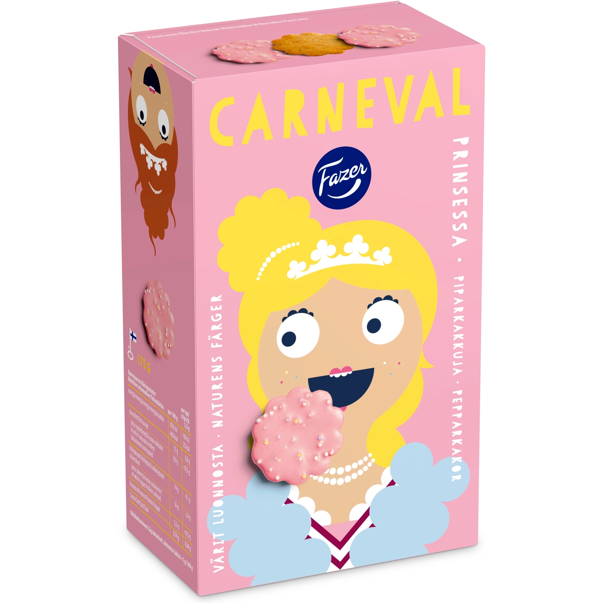 Fazer Carneval Prinsessa piparkakku 175g