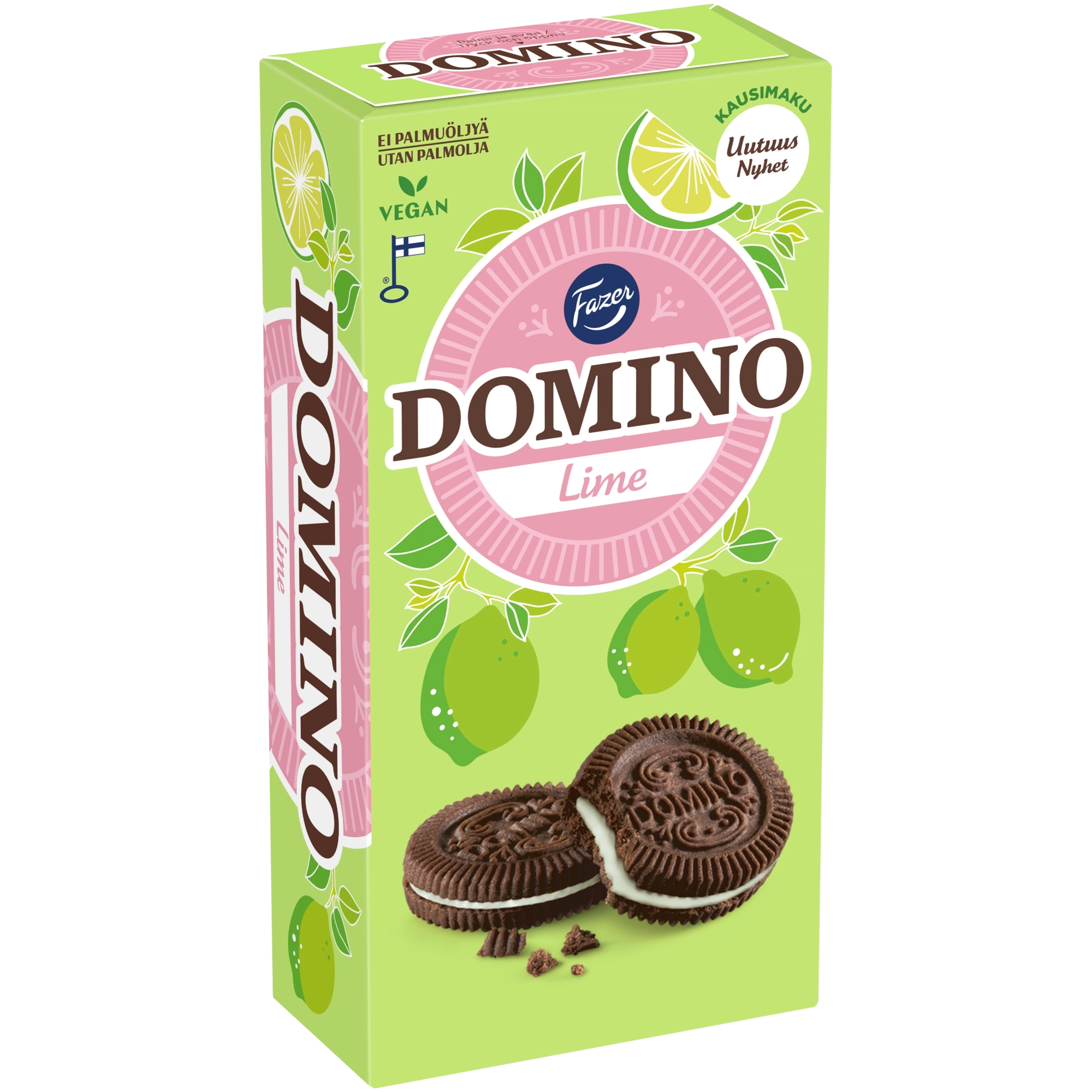 Fazer Domino Lime täytekeksi 350 g