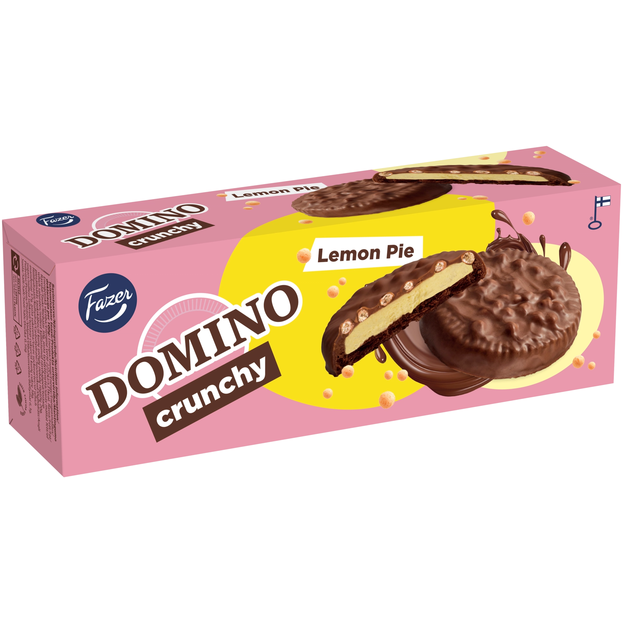 Fazer Domino Crunchy Lemon Pie herkuttelukeksi 150g