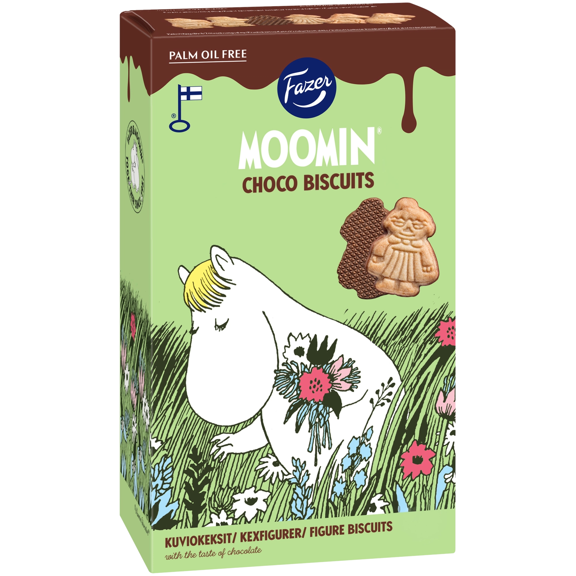 Fazer Moomin suklaanmakuinen keksi 175g
