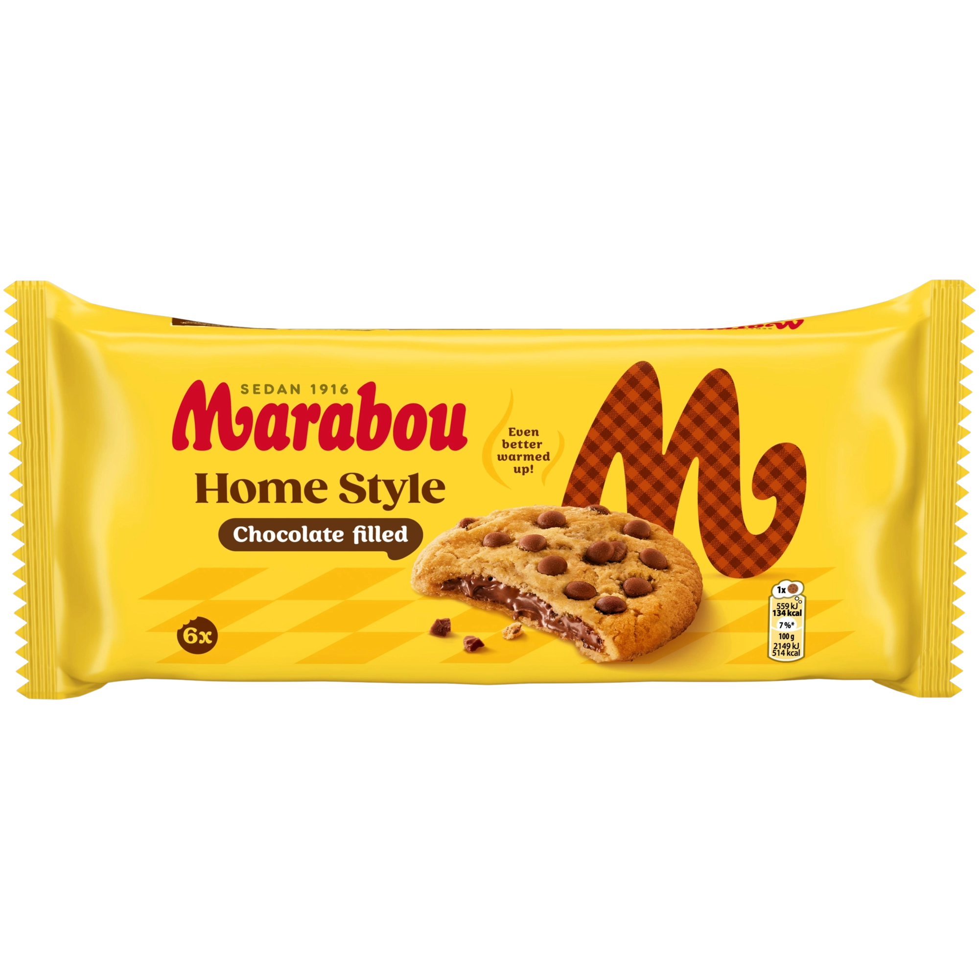 Marabou Home Style chocolate filled cookies 156g