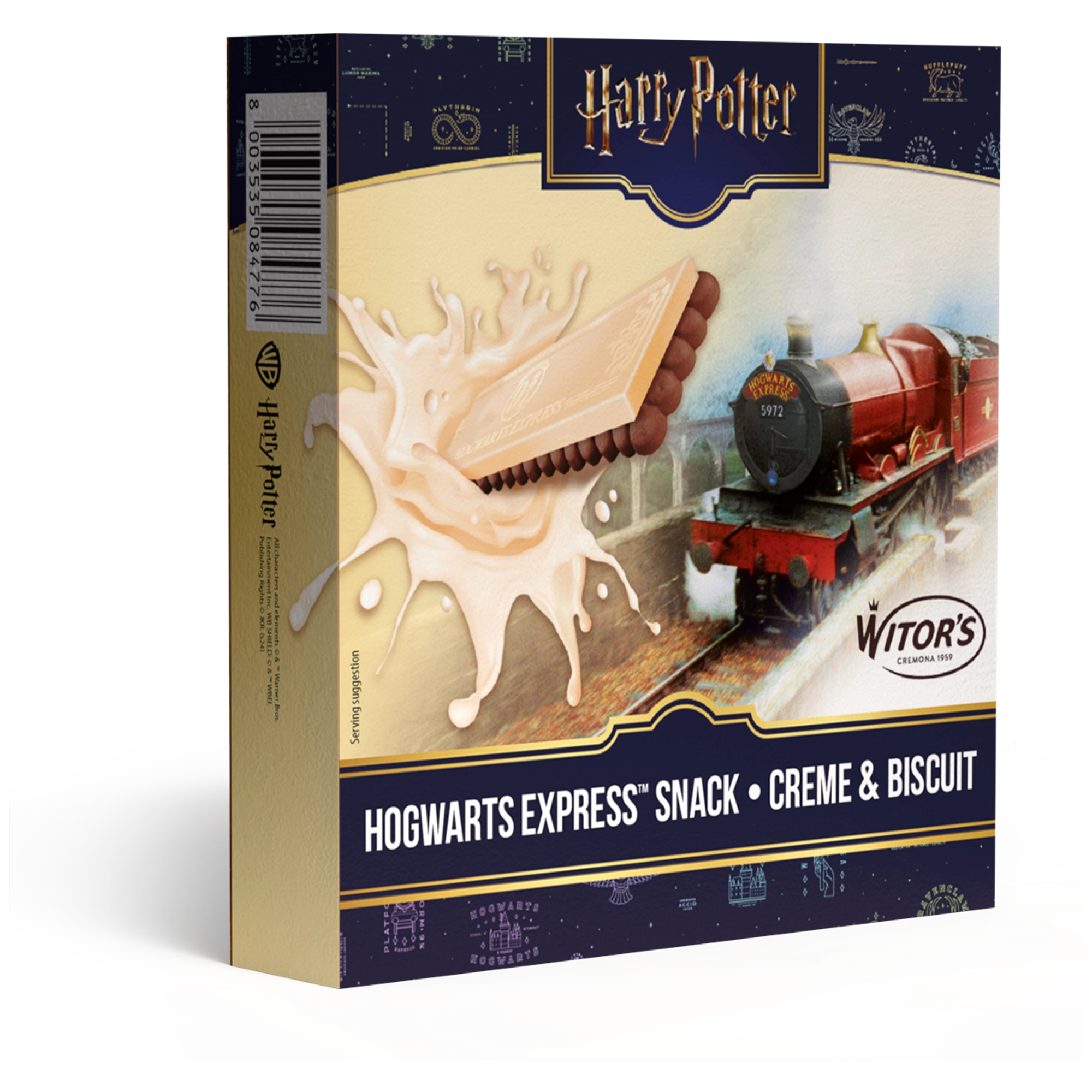 Witor's Harry Potter Reilun kaupan valkosuklaa kaakaokeksi 126g