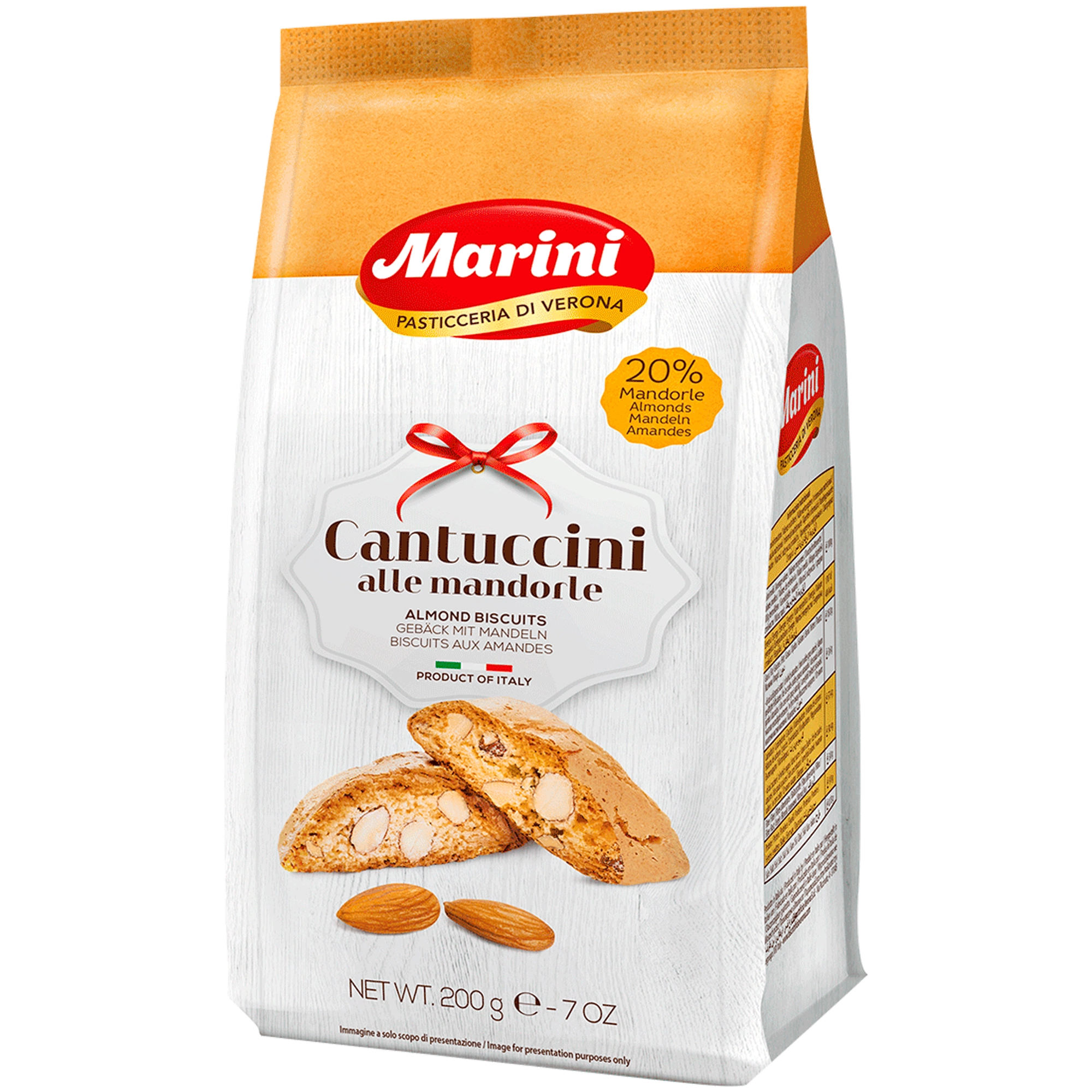 Cantuccini-keksit manteli