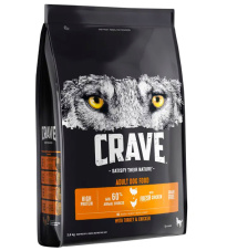 Crave koiran ruoka kalkkuna&kana21 2,8kg