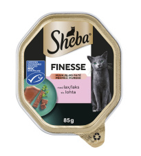 Sheba Finesse Soft Pat&#233; &#1053;&#1077;&#1078;&#1085;&#1099;&#1081; &#1087;&#1072;&#1096;&#1090;&#1077;&#1090; &#1089; &#1082;&#1091;&#1089;&#1086;&#1095;&#1082;&#1072;&#1084;&#1080; &#1083;&#1086;&#1089;&#1086;&#1089;&#1103; 85 &#1075;