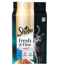 Sheba Fresh&Fine kalalajitelma 6x50