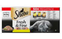 Sheba Fresh &amp; Fine &#1040;&#1089;&#1089;&#1086;&#1088;&#1090;&#1080; &#1080;&#1079; &#1087;&#1090;&#1080;&#1094;&#1099; &#1074; &#1089;&#1086;&#1091;&#1089;&#1077;, 50&#215;50&#8239;&#1075;
