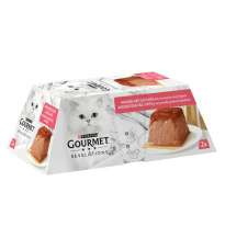 Gourmet Ravin. lohi kissanruoka 2x57g