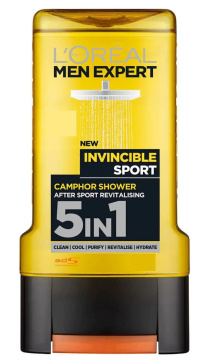 L'Oreal Invincible Sport Гель для душа, мужской 250мл 