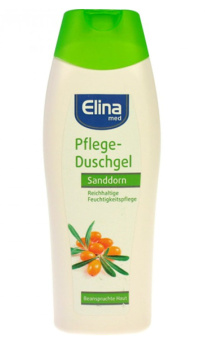 Elina Питающий гель для душа с облепихой, 250 мл 
