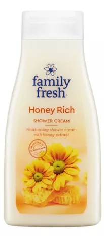 Крем-гель для душа Family Fresh Honey Rich, 500 мл 

