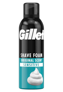 Gillette Classic Sensitive Пена для бритья для чувствительной кожи 200 мл