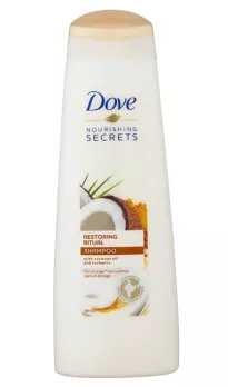 Dove Шампунь для волос кокос и куркума, 250мл