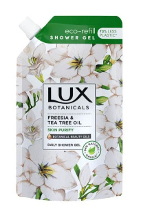 Lux Freesia&TeaTree Oil Гель для душа, Сменный блок 500мл 