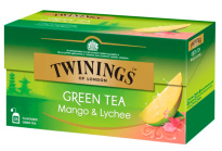 Twinings Зеленый чай Манго и Личи 25x1,8г