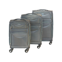 Alezar Falcon Набор чемоданов Серый (20" 24" 28")