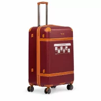 Alezar Lux Spirit Чемодан Коричнево-Бордовый 24