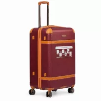 Alezar Lux Spirit Чемодан Коричнево-Бордовый 28