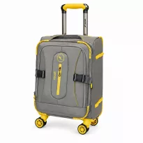 Alezar Dragon Чемодан Серый/Желтый 20
