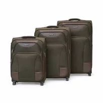 Alezar Grand Premium Набор чемоданов Оливковый (20" 24" 28")