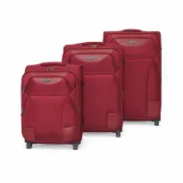 Alezar Grand Premium Набор чемоданов Красный (20" 24" 28")