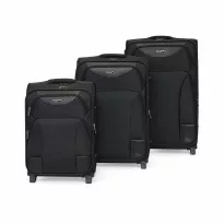 Alezar Grand Premium Набор чемоданов Черный (20" 24" 28")
