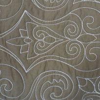 Atma покрывало 240х240 + 2 подушки 40х40 хаки