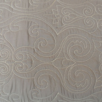 Atma покрывало 240х240 + 2 подушки 40х40 светло серые