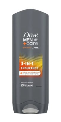 Dove Mens hampoo&suihkugeeli 250 ml