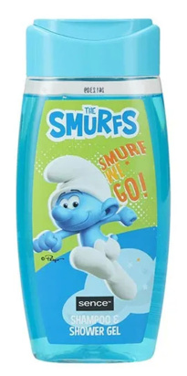 Sence The Smurfs Easy Peasy 2 в 1 Детский шампунь и гель для душа 210 мл