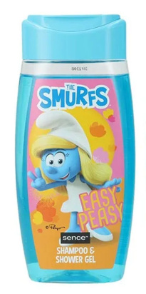 Sence The Smurfs Easy Peasy 2 в 1 Детский шампунь и гель для душа 210 мл