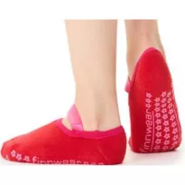 Finnwear Носки противоскользящие 31-33 красные