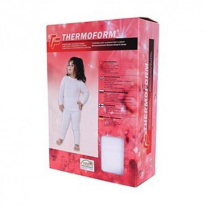 TF Interlock Комплект для девочек - размер 134/140, белый