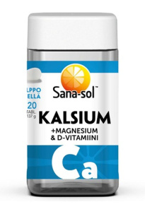Sana-Sol Kalsium + Магний + D-вит 140 г